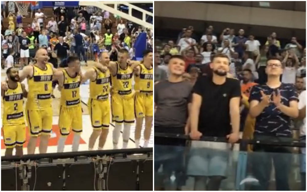 Pogledajte kako su Zmajevi proslavili pobjedu sa navijačima