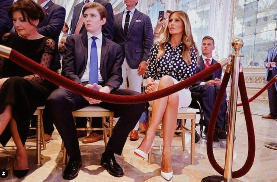 Sin Melanije i Donalda Trampa je mini verzija svog oca