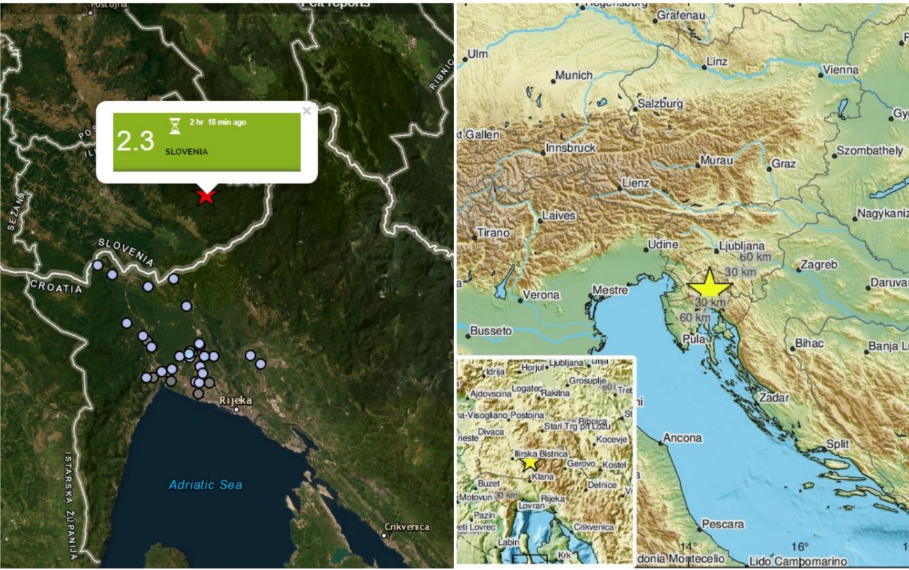 Potres u Sloveniji i Hrvatskoj: "Kao podzemna grmljavina"