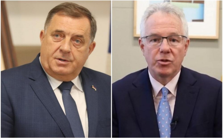Dodik se ponovo obrušio na američkog ambasadora: Lažete da BiH ima imovinu