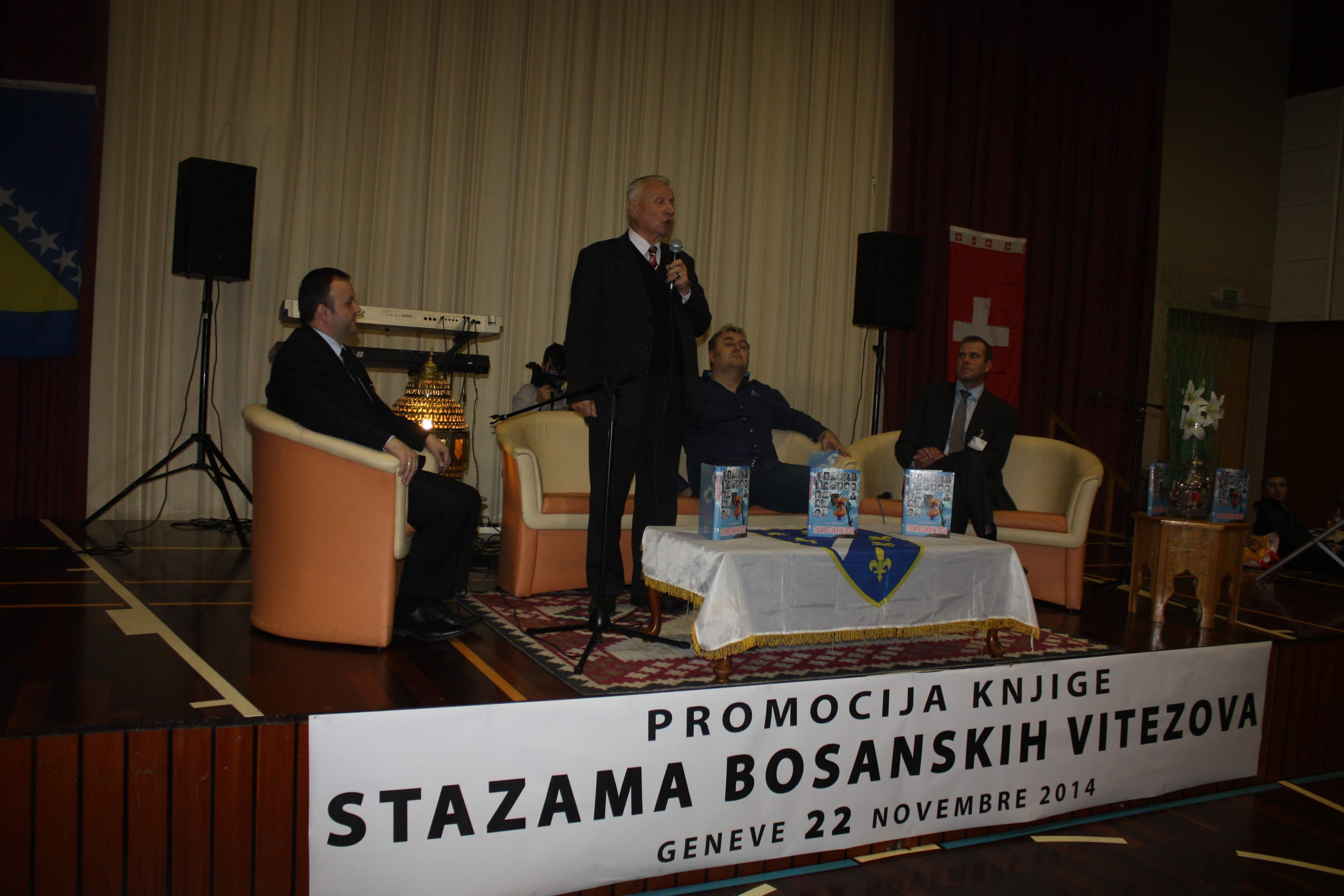 Promocija knjige Avde Huseinovića u džematu Ženeva