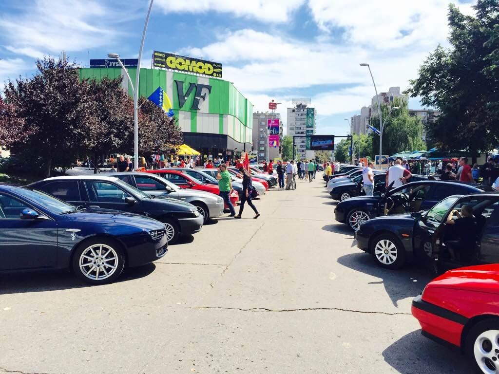 SUDJELOVALO 150 "ALFISTA" Održan Međunarodni skup ljubitelja Alfa Romeo automobila u Zenici