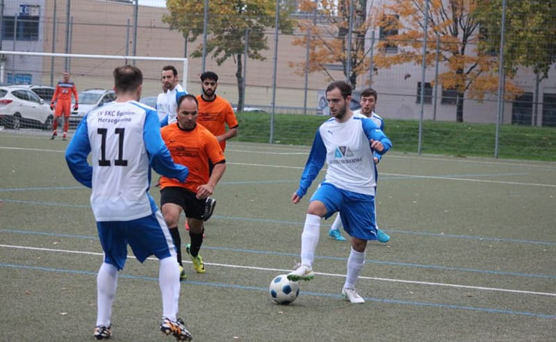 Derbi susret: Nogometaši FK Bosna i Hercegovina savladali SV Griesheim Tarik