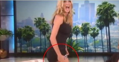 KAKVO TIJELO Heidi Klum podignula haljinu i pokazala čije gaćice nosi!