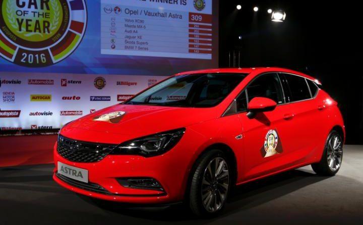 Opel "vauxhall astra" dobio priznanje "Automobil 2016. godine"