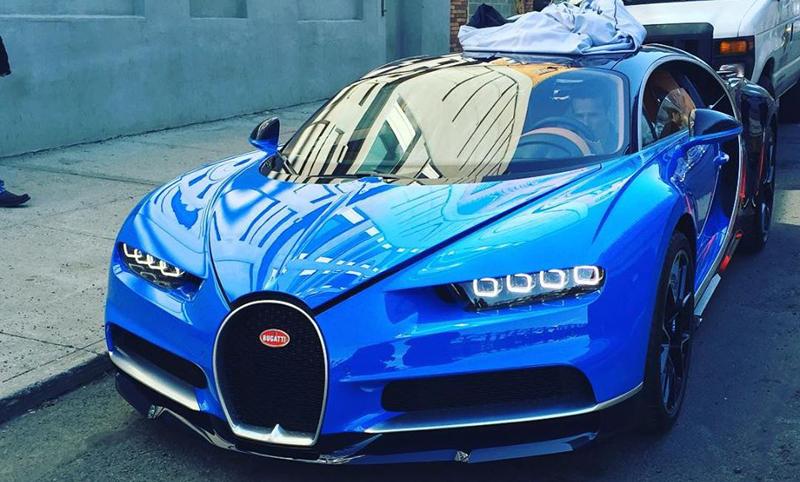 Bugatti Chiron na ulicama New Yorka