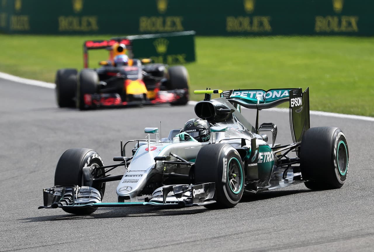 Nico Rosberg slavio u Belgiji, Hamilton treći