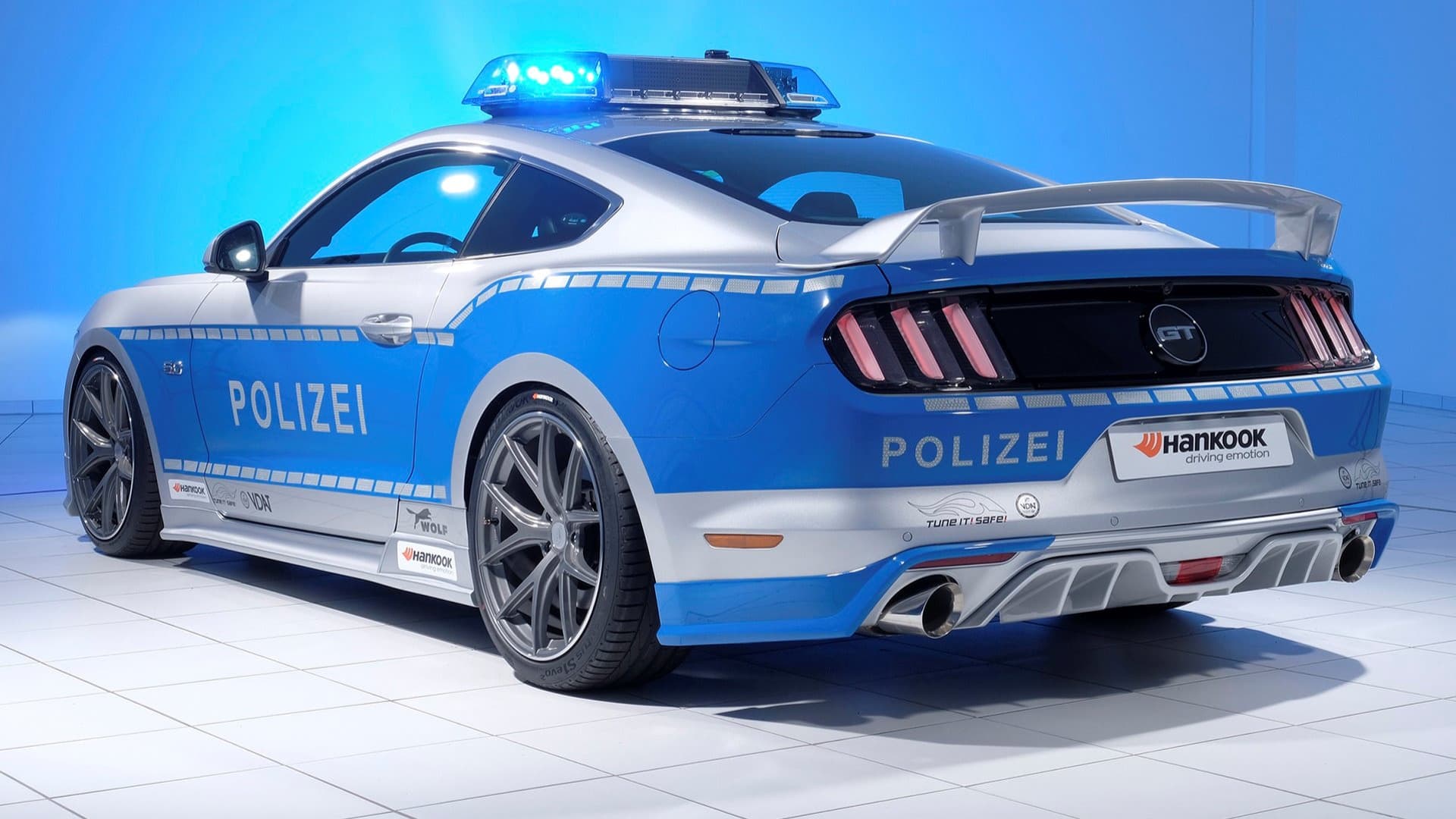 Njemačka policija ima novu zvijer: Tunirani Mustang s gotovo 500 KS kao presretač pravit će probleme brojnim neodgovornim vozačima
