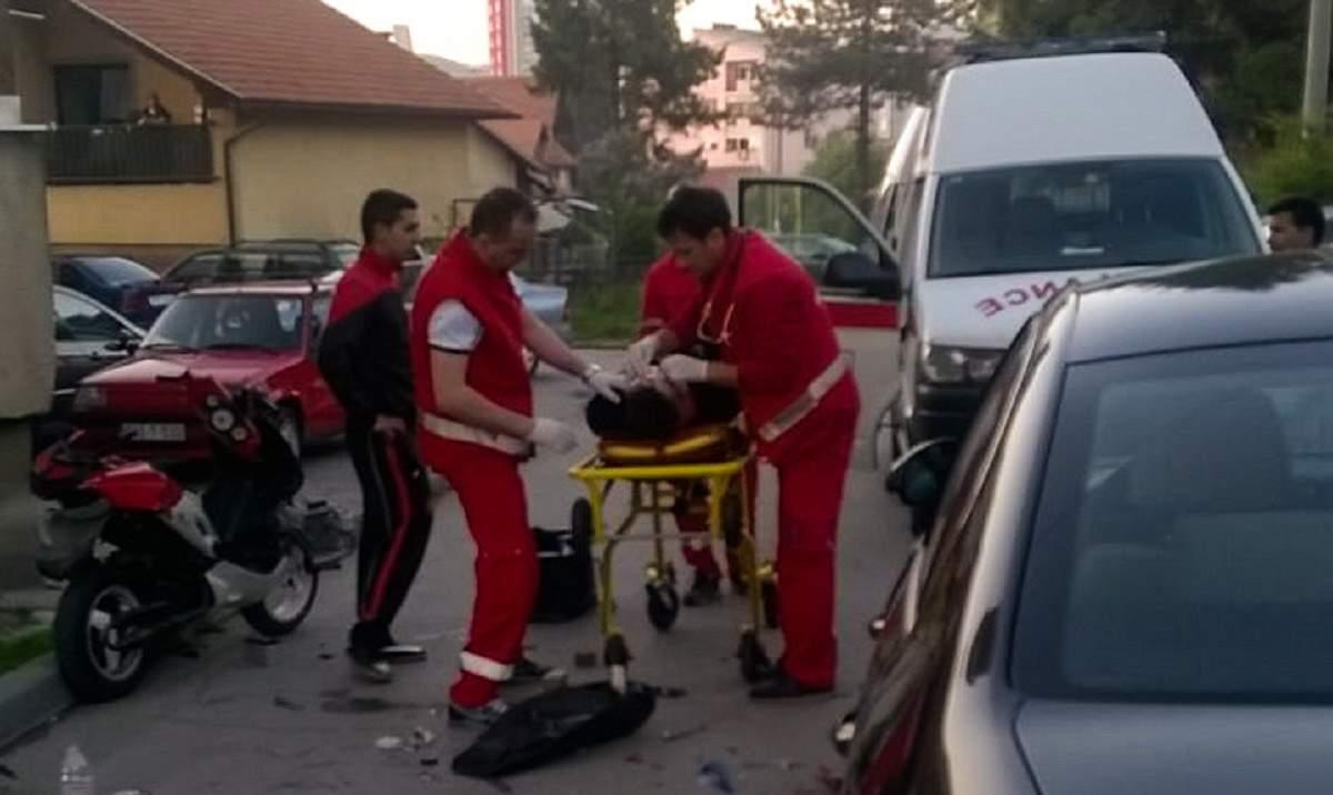 Saobraćajka u Tuzli, povrijeđen motociklista
