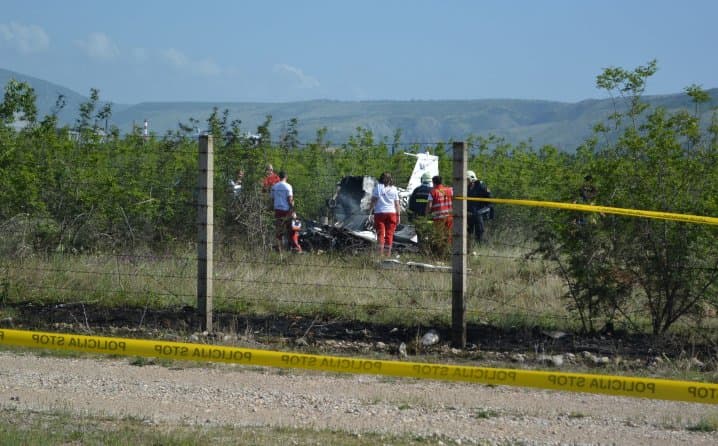 Novi detalji stravične nesreće kod Mostara: U avionu se nalazilo pet osoba, među poginulima i troje djece uposlenika aerodroma, direktor u plaču: Ovo je tragedija...