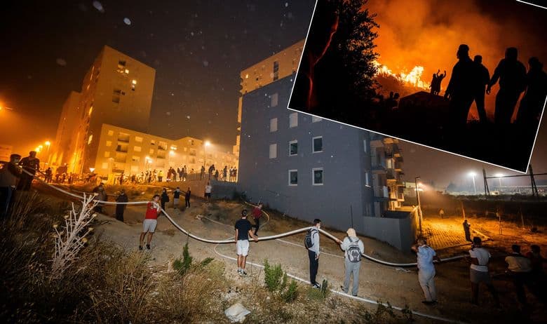 Dramatično na Mosoru: Nad Splitom se nadvio oblak dima