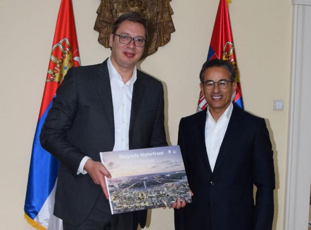 Vučić razgovarao s investitorom projekta "Beograd na vodi"