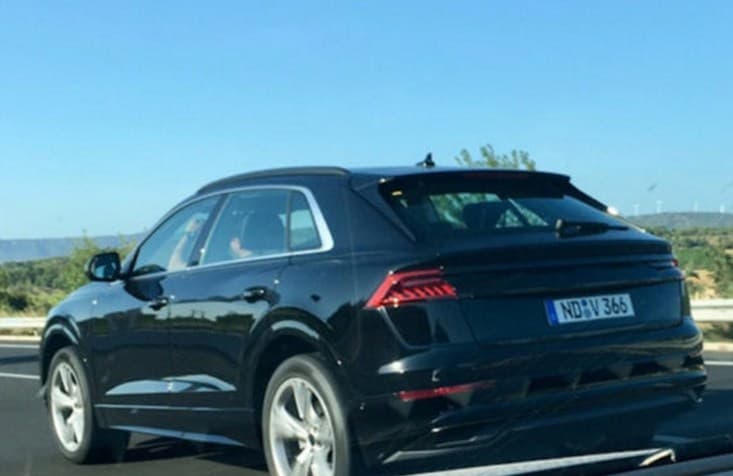 Špijunske fotografije: Audi Q8 bez kamuflaže