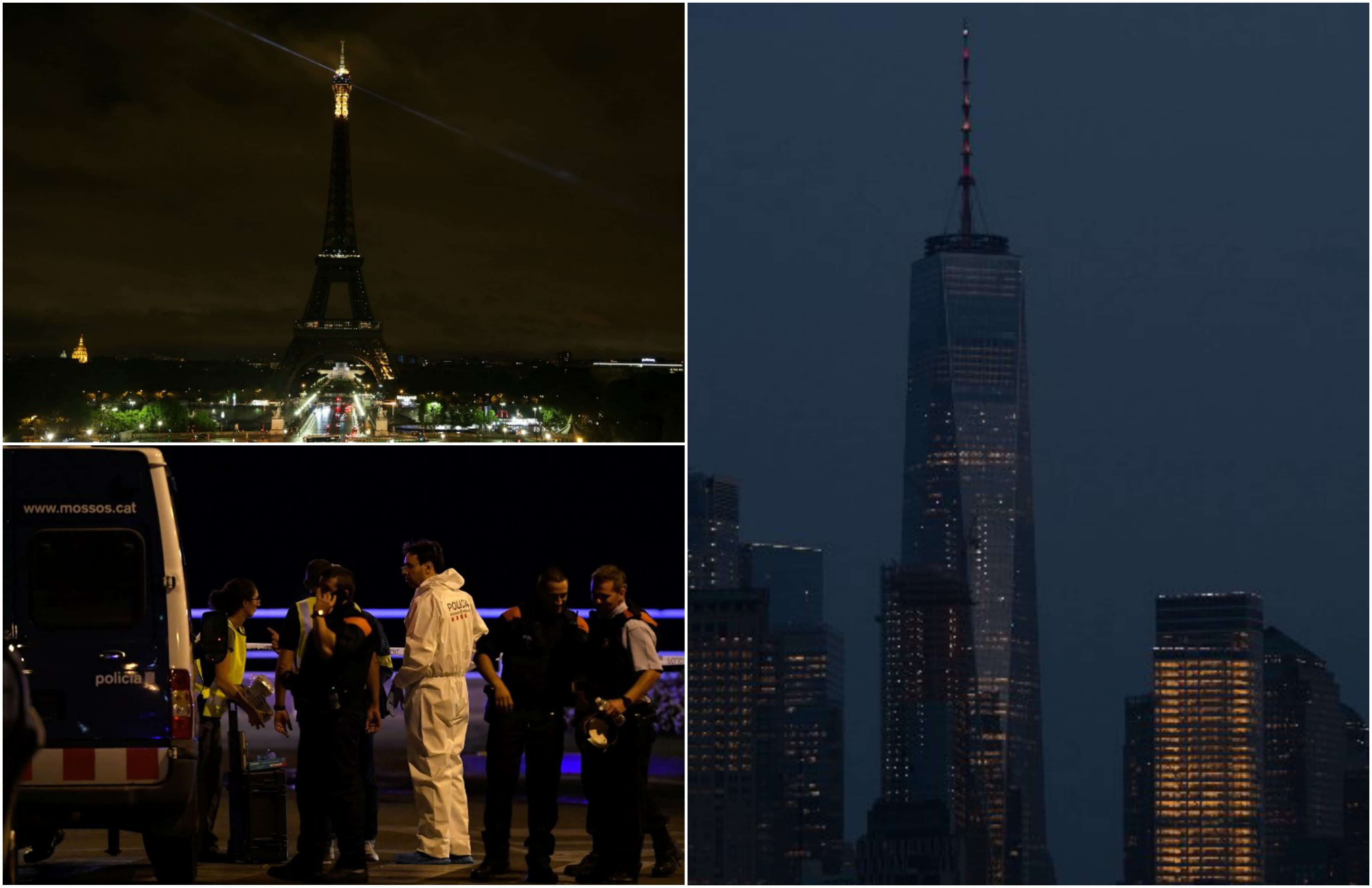 Cijeli svijet uz žrtve masakra: Pariz i New York svijetle u bojama španske zastave
