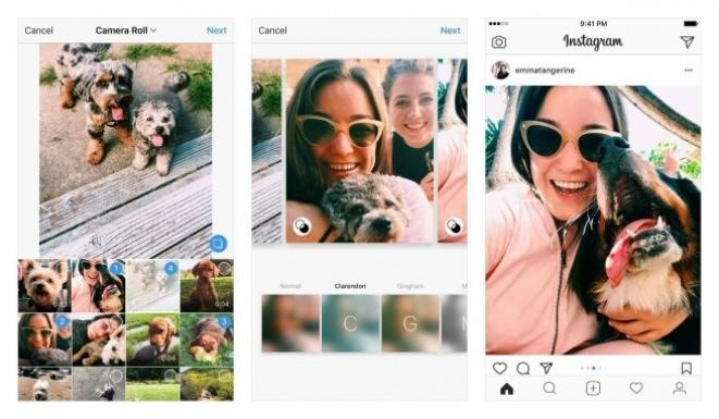 Instagram omogućava albume u panoramskom i portret-modu