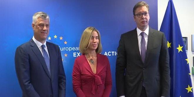Brisel: Vučić i Tači sutra sa Mogerini