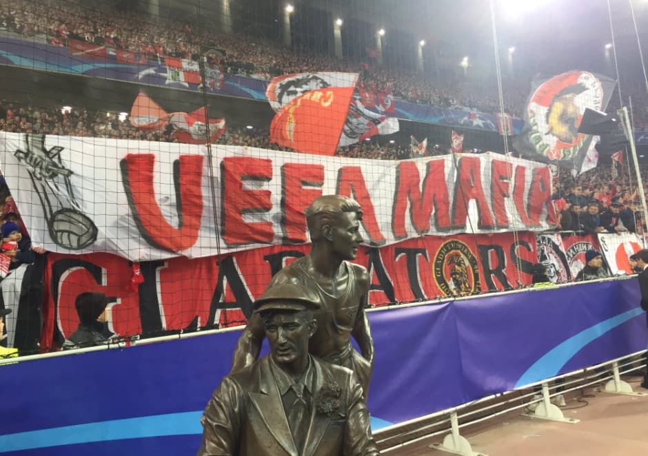 Pokrenuta istraga: Istakli baner "UEFA mafija" i sada ih čeka žestoka kazna