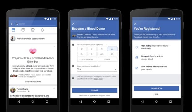 Facebook povezuje davaoce i ljude kojima je potrebna krv