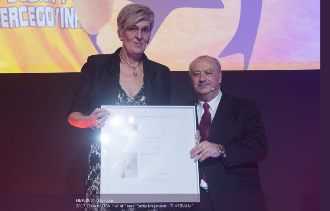 Legenda bh. sporta ušla u Kuću slavnih: Razija Mujanović od večeras među velikanima