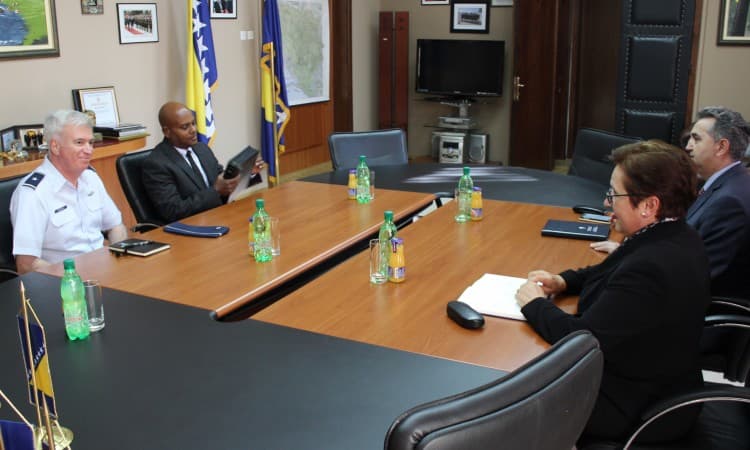 Ministrica Pendeš razgovarala sa zapovjednikom Štaba NATO-a