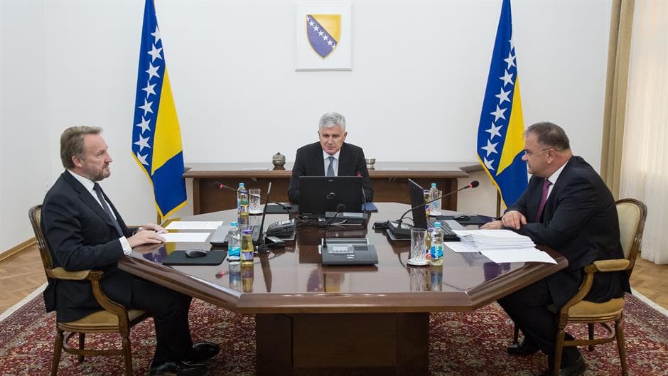 Predsjedništvo BiH: Dostaviti odgovore iz Upitnika do 15. decembra
