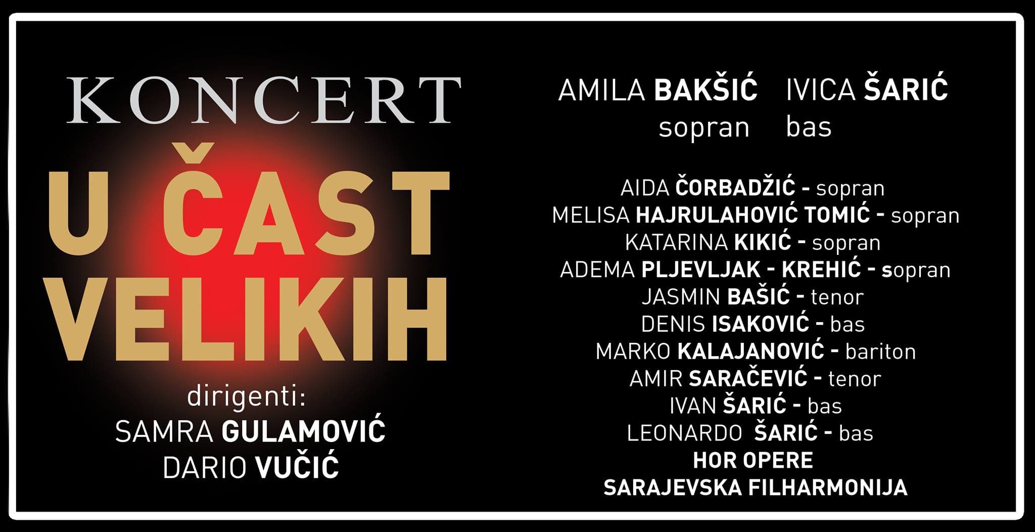 Za sve ljubitelje opere, večeras koncert u čast velike umjetnice Paše Gackić