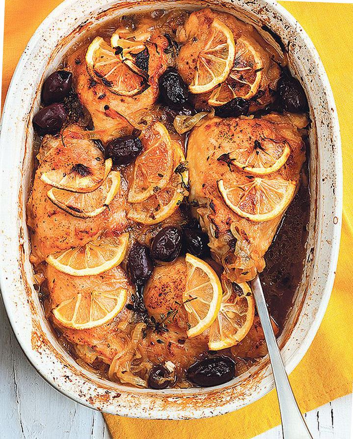 Recept dana: Piletina s limunom i crnim maslinama