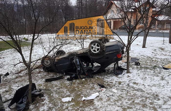 U saobraćajnoj nesreći kod Bugojna poginula jedna osoba, tri povrijeđene