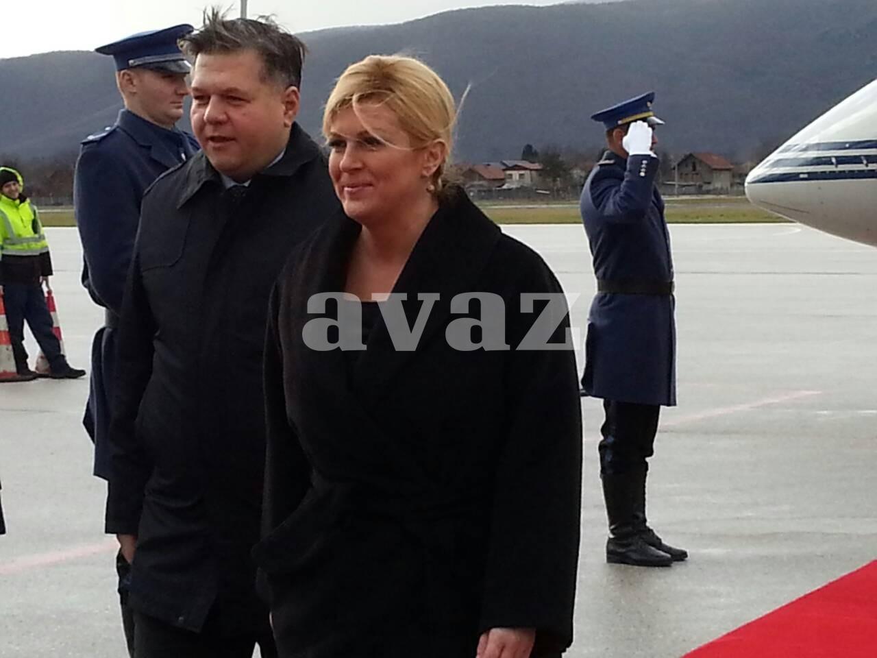 Kolinda Grabar-Kitarović stigla u Sarajevo