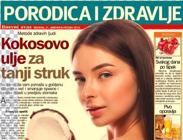 Svake srijede u "Dnevnom avazu" magazin "Porodica i zdravlje"