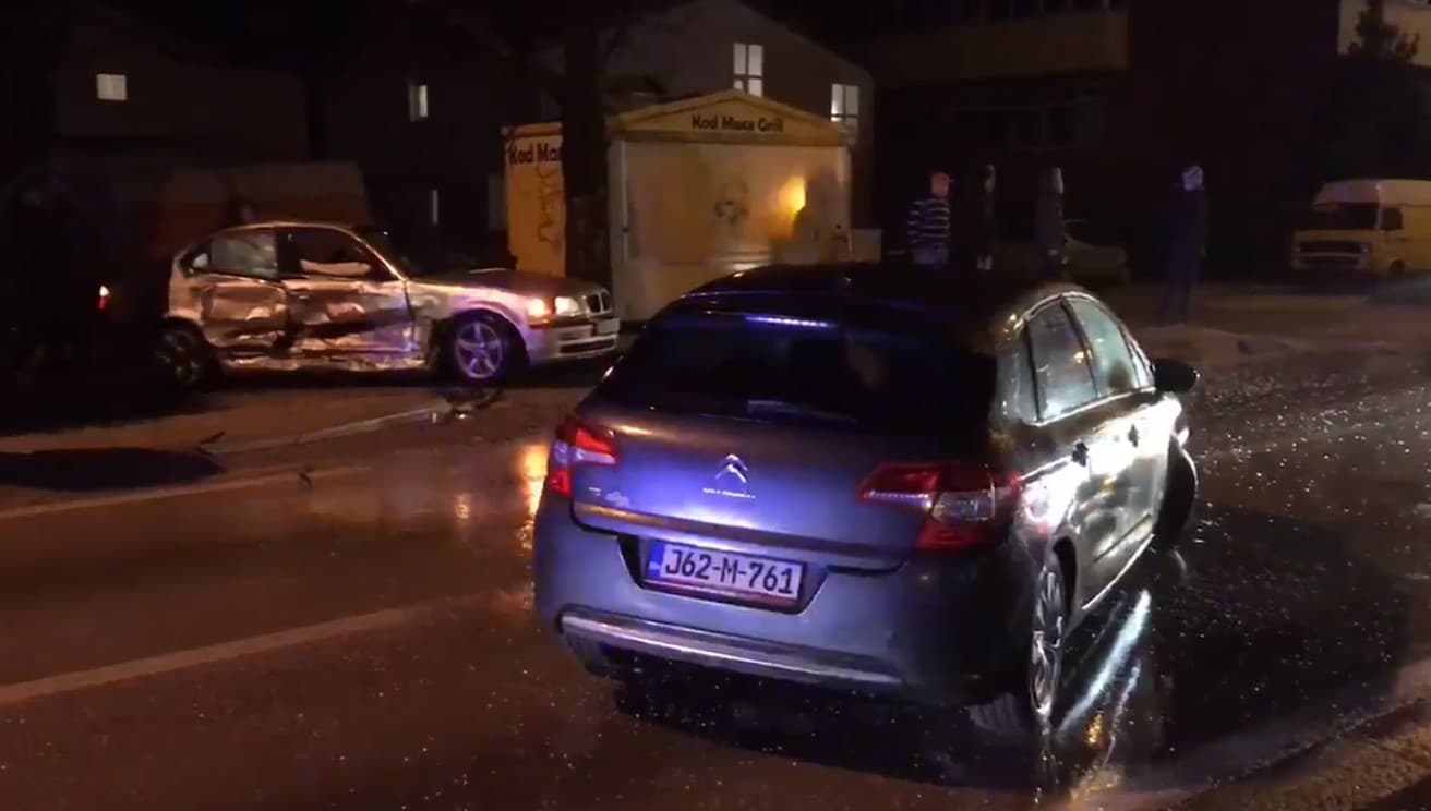 Široki Brijeg: Sudar Citroena i BMW-a, dvije osobe povrijeđene