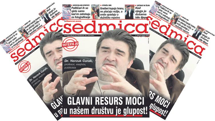 Ćurak: Glavni resurs moći u našem društvu je glupost!