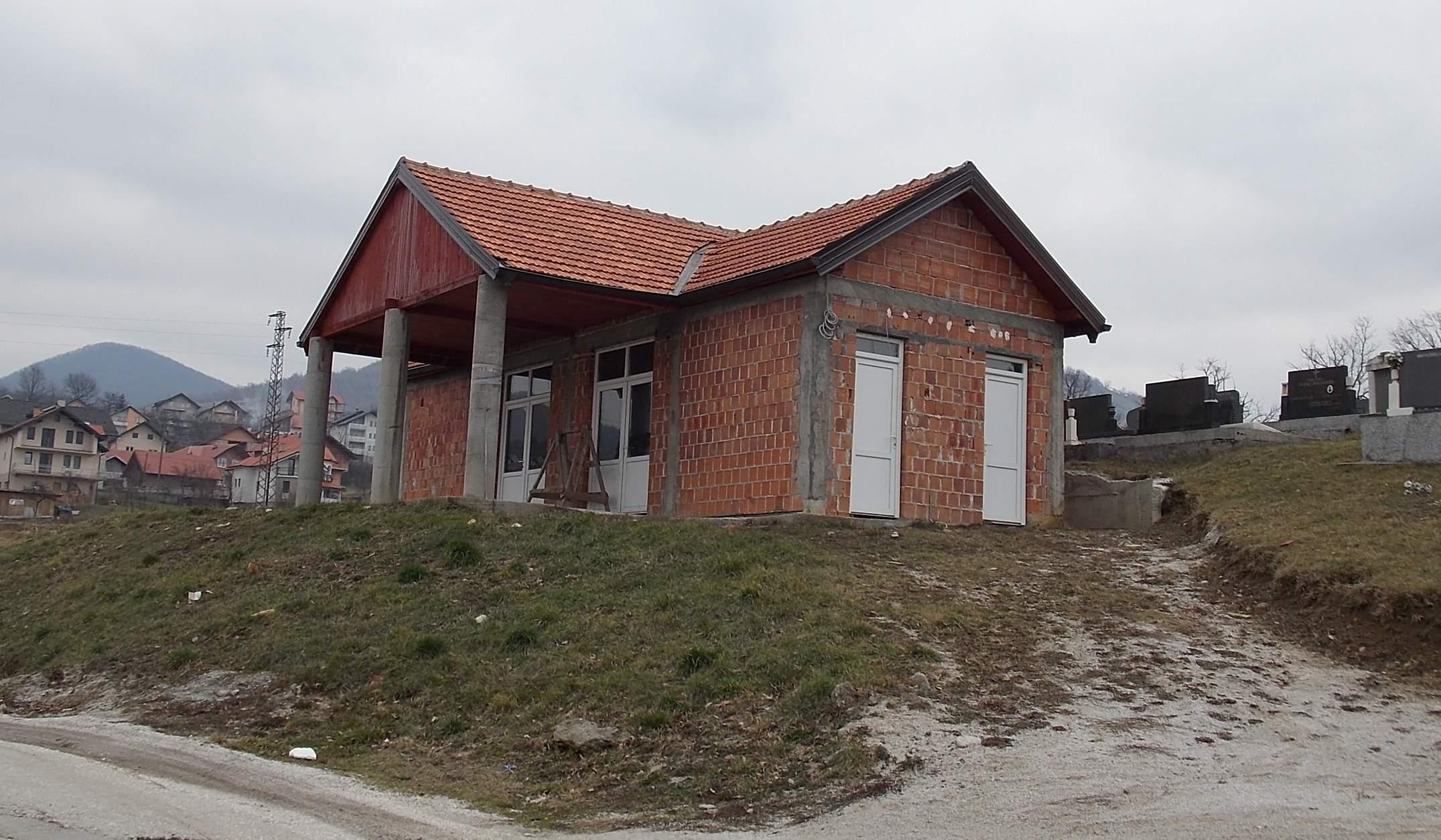Pri kraju izgradnja kapele na pravoslavnom groblju u vogošćanskom naselju Rosulje