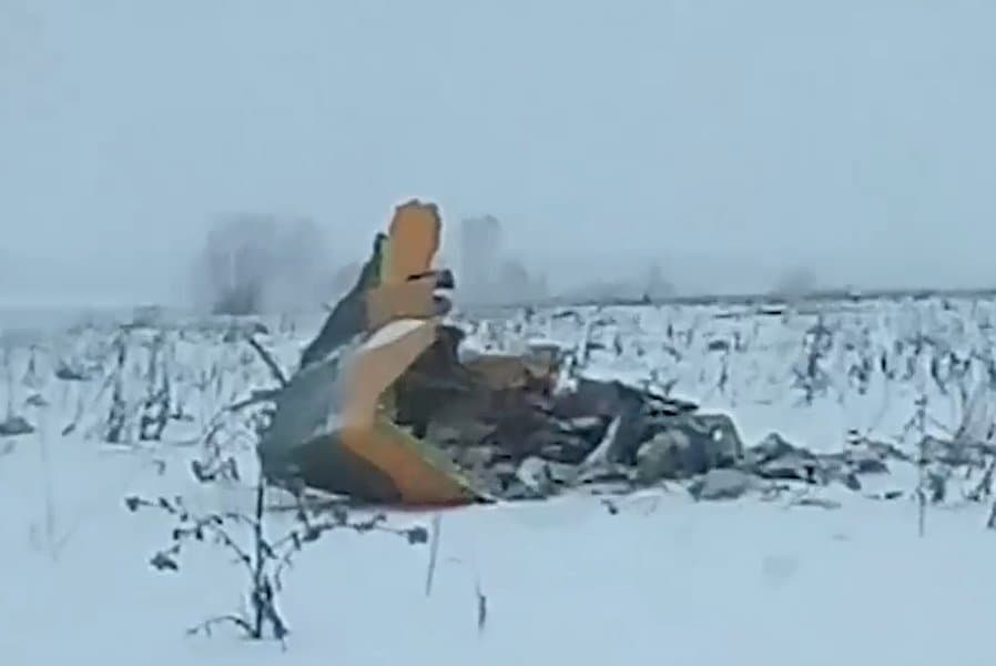 Rusija pokrenula istragu o padu aviona, objavljeni identiteti dvije žrtve