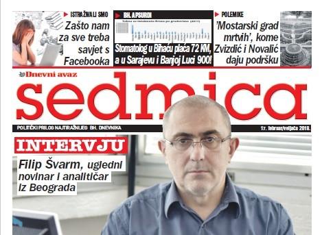 Švarm: Dodik i Izetbegović jedan drugom trebaju