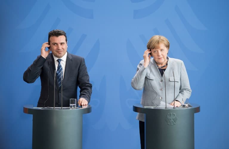 Merkel nakon sastanka sa Zaevom: Makedonija nikad bliža rješenju naziva