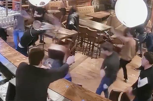Kad se potuku pijani Englezi: Lete stolice, flaše i razbijaju se glave