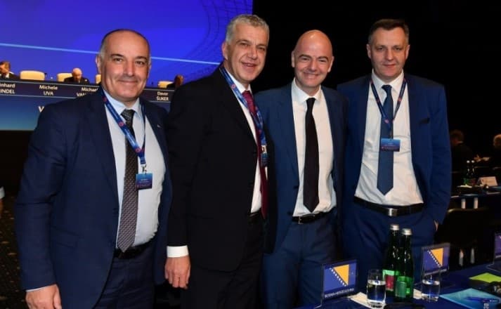 Predstavnici NSBiH na 42. kongresu UEFA-e