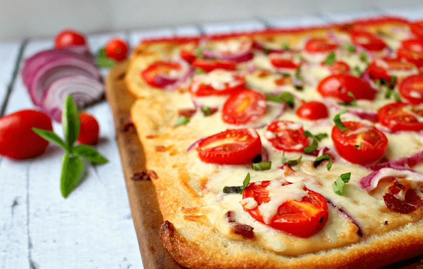 Ukusni zalogaji: Pizza sa zapečenim paradajzom