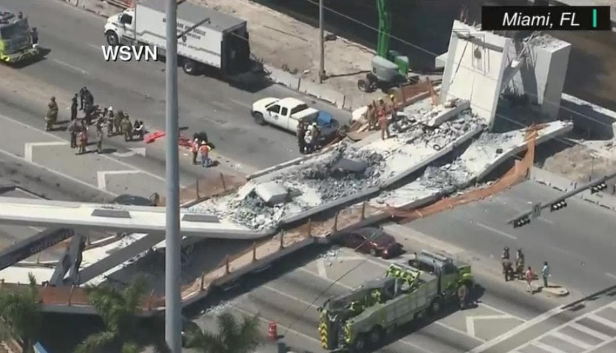 Florida: Srušio se most, nepoznat broj žrtava