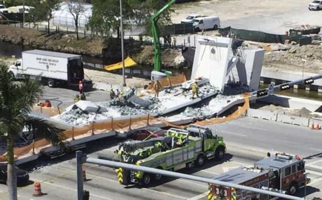 Florida: Vlasti otkrile razlog rušenja mosta teškog 950 tona