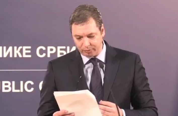 Vučić: Đurić je posjetu Kosovu najavio tri puta ranije od propisanog roka