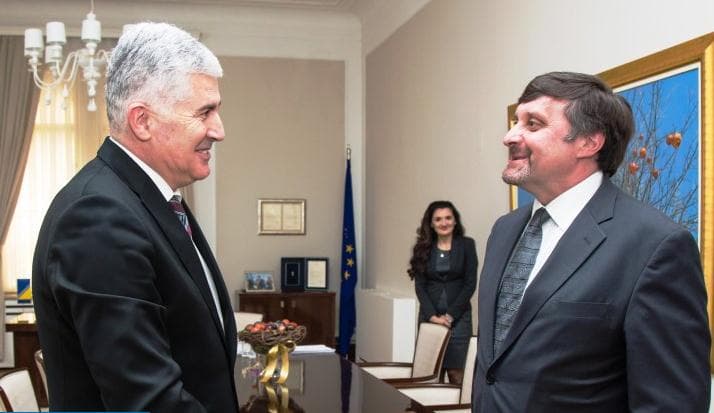 Čović s Palmerom i Kormak razgovarao o reformama i putu BiH ka EU i NATO-u