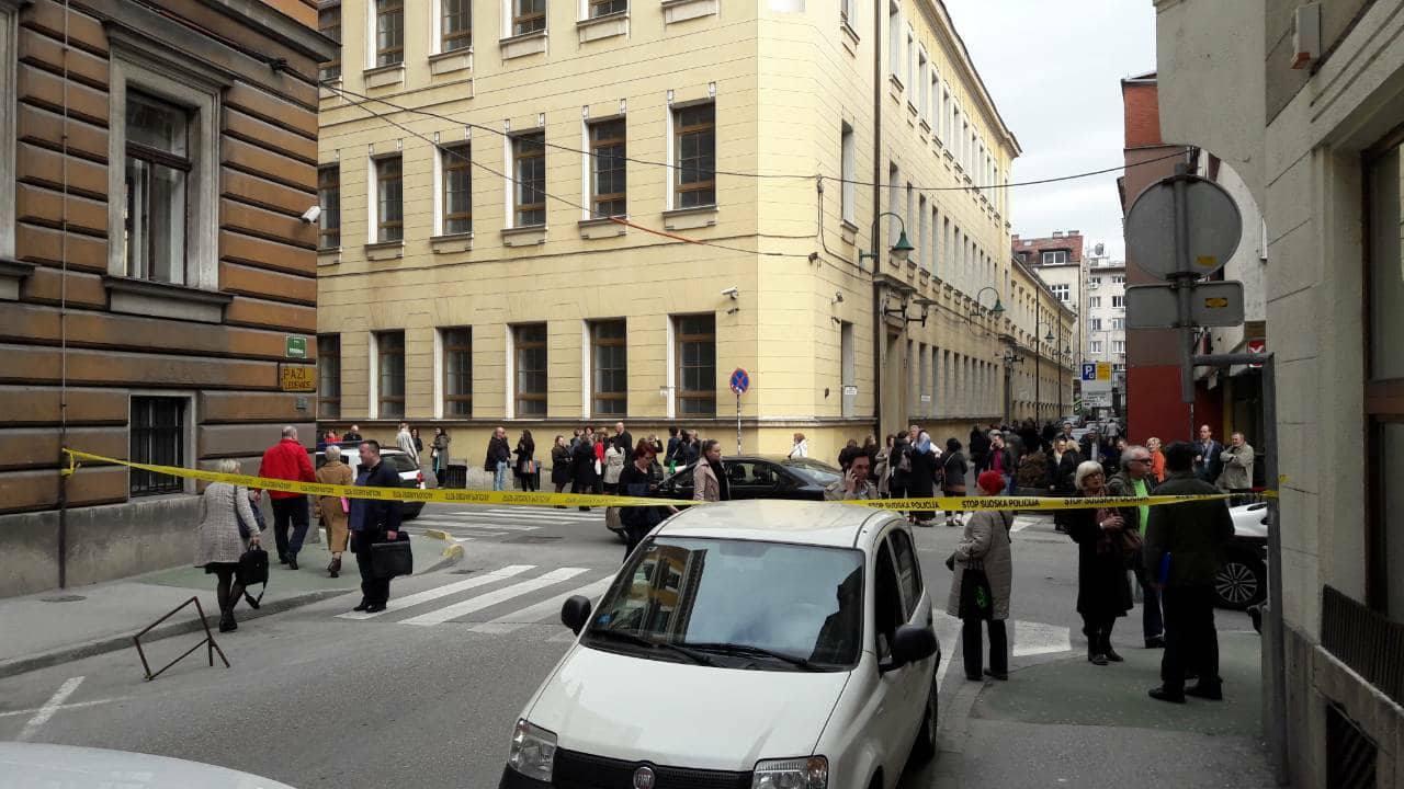 Dojava o bombi u Kantonalnom sudu Sarajevo