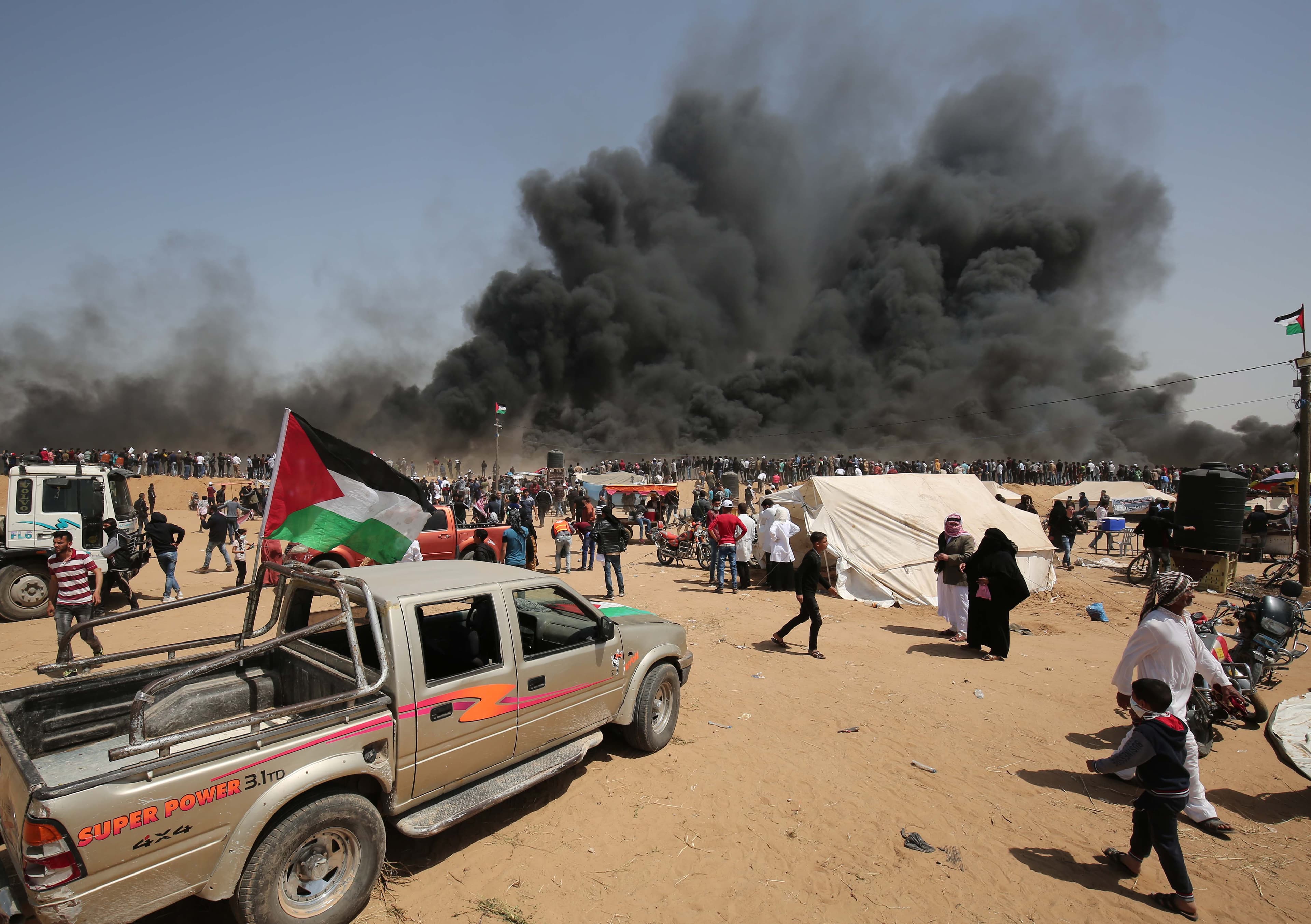 Izraelske snage ubile petero i ranile nekoliko stotina Palestinaca tokom protesta u Gazi