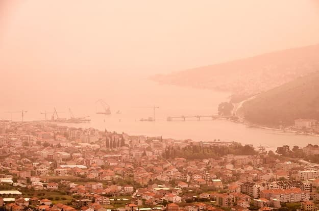 Saharski pijesak prekrio Trogir