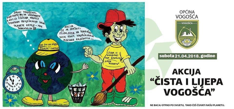 U Vogošći velika akcija čišćenja