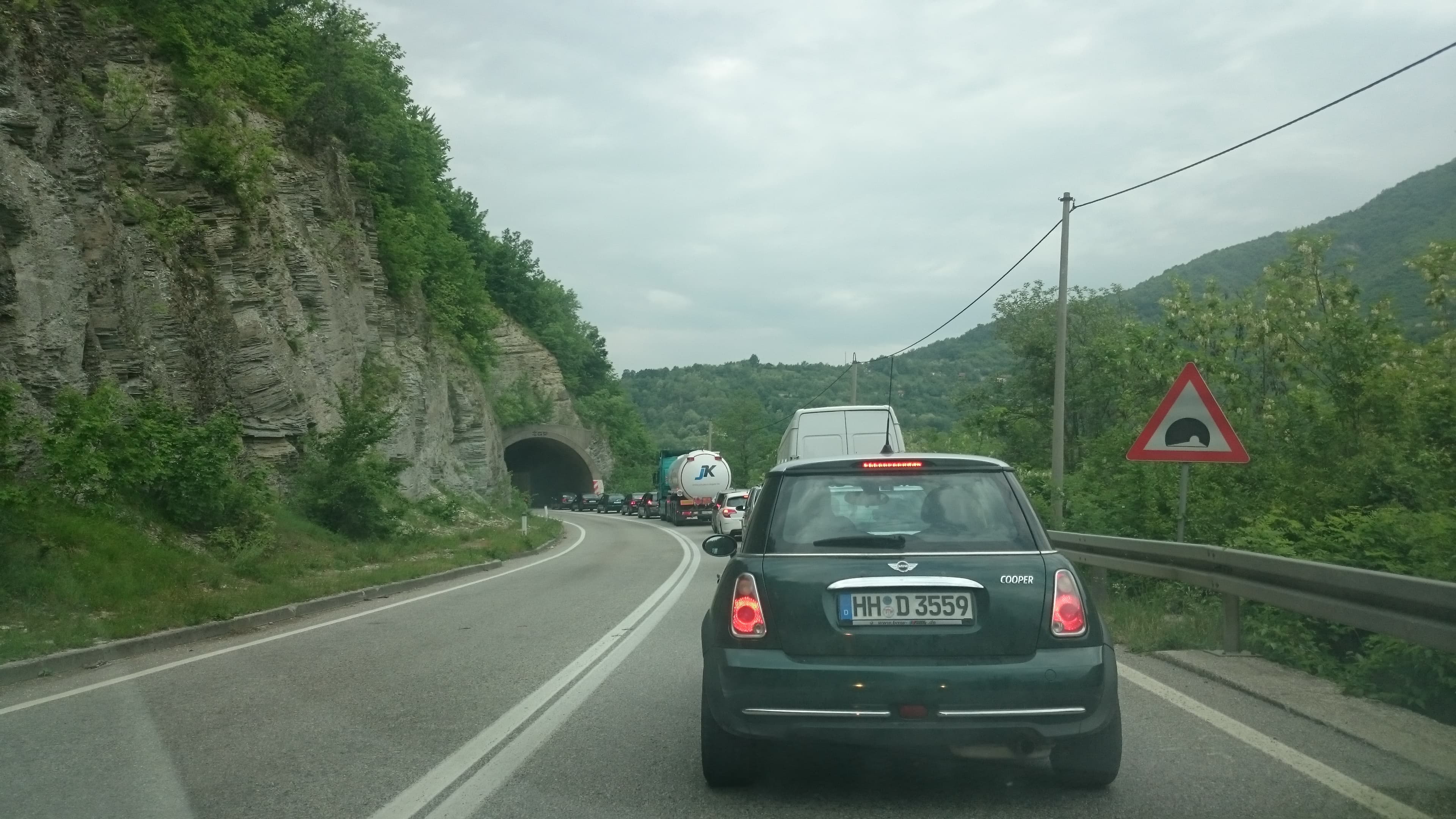 Zbog radova u tunelu saobraćajne gužve u Jablanici