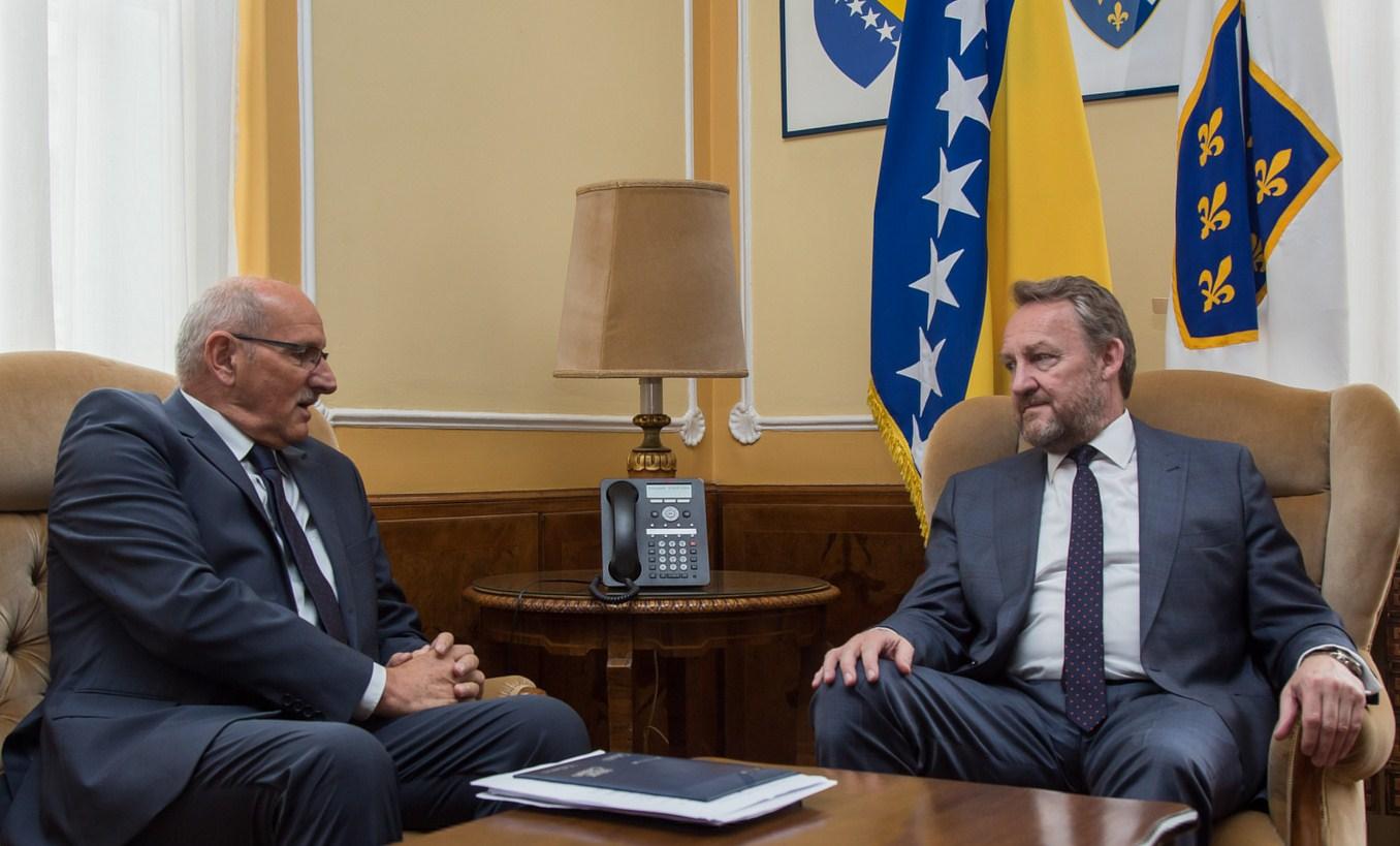 Izetbegović primio ambasadora Republike Hrvatske: Ponovljeni stavovi o Pelješkom mostu
