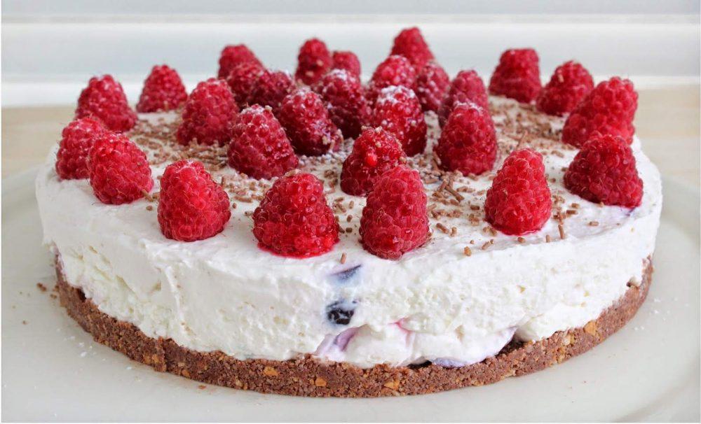 Voćni kolači: Torta s malinama